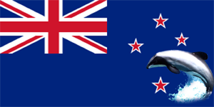 New Zealand Maui Dolphin Flag