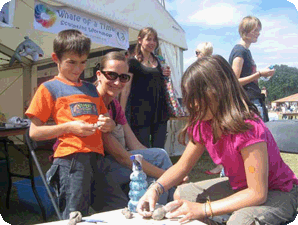 whale of a time workshop at Lambeth Country Show 2010