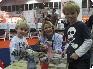 sarah brook and kids Sail, Power & Motor Show, Earl's Court Boat Show